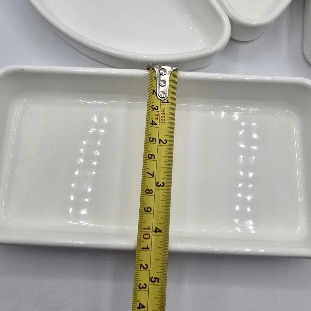 Vtg Tupperware Melamine White‎ Compartments Mcm Organizer Dpr-1